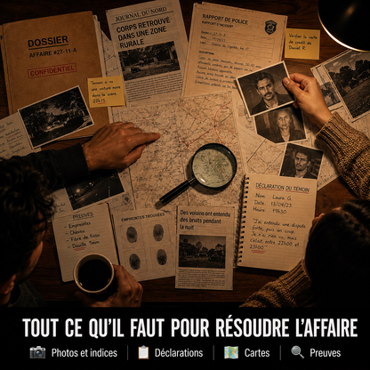 JEUX D'ENQUÊTE - AUJOURD'HUI 3 POUR LE PRIX D'1 - RECEVEZ 3 VRAIES AFFAIRES + 7 AFFAIRES EXPRESS EN CADEAU